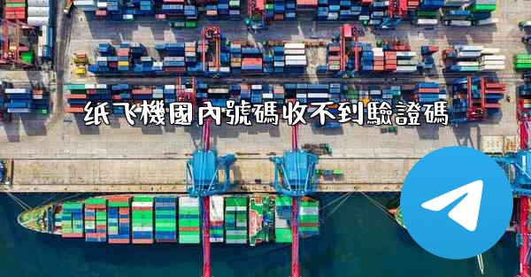 纸飞機國內號碼收不到驗證碼