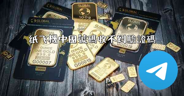 纸飞機中國號碼收不到驗證碼