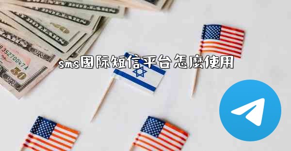 sms國际短信平台怎麼使用