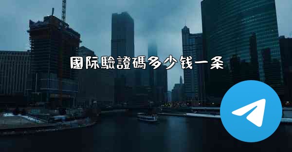 國际驗證碼多少钱一条