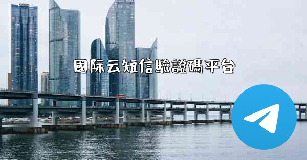 國际云短信驗證碼平台