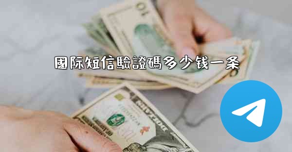 國际短信驗證碼多少钱一条