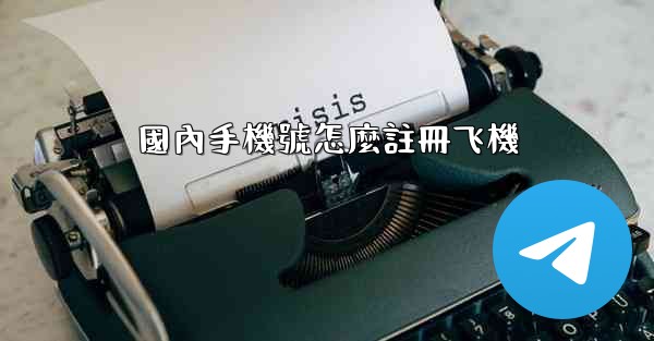 國內手機號怎麼註冊飞機