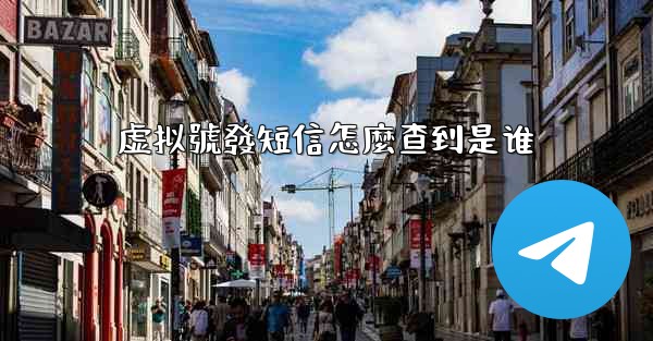 虚拟號發短信怎麼查到是谁