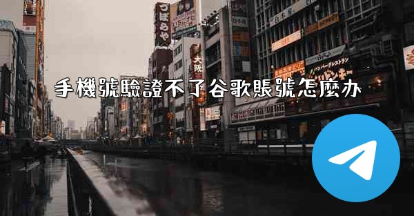 手機號驗證不了谷歌賬號怎麼办