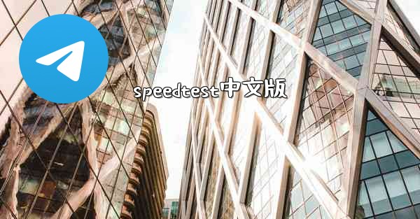 speedtest中文版