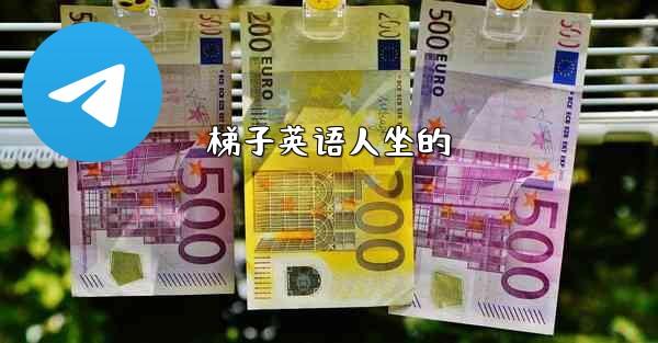 梯子英语人坐的