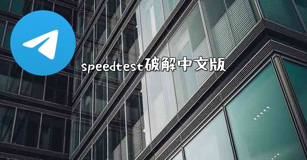 speedtest破解中文版