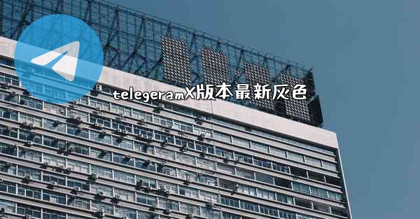 telegeramX版本最新灰色