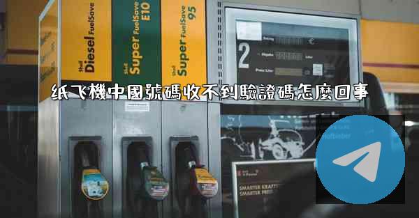 纸飞機中國號碼收不到驗證碼怎麼回事