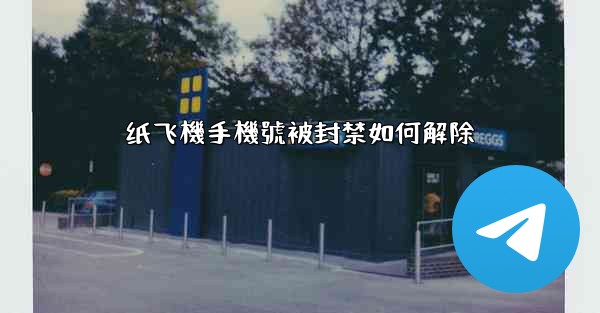纸飞機手機號被封禁如何解除