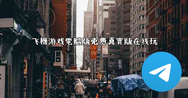 飞機游戏電腦版免费真實版在线玩