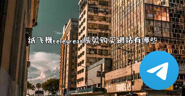 纸飞機telegreat賬號购买網站有哪些