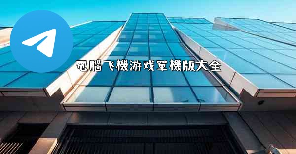 電腦飞機游戏單機版大全