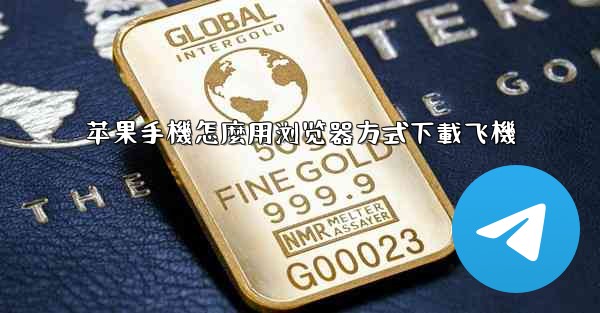 苹果手機怎麼用浏览器方式下載飞機