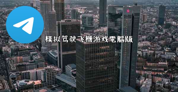 模拟驾驶飞機游戏電腦版