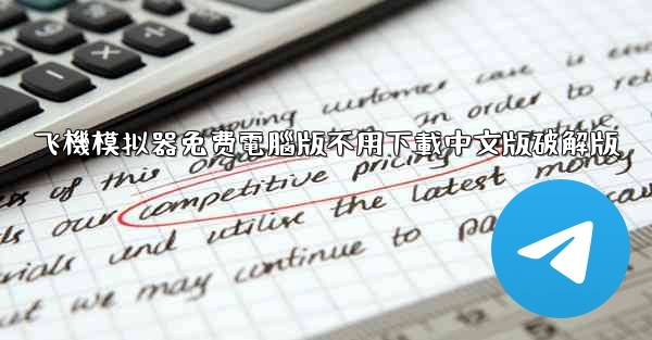 飞機模拟器免费電腦版不用下載中文版破解版