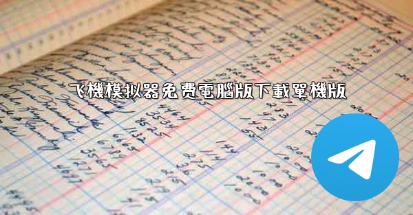 飞機模拟器免费電腦版下載單機版