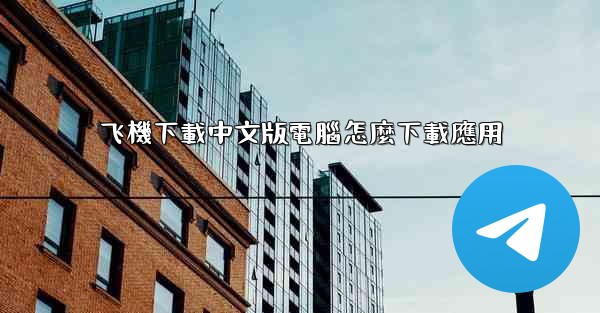 飞機下載中文版電腦怎麼下載應用