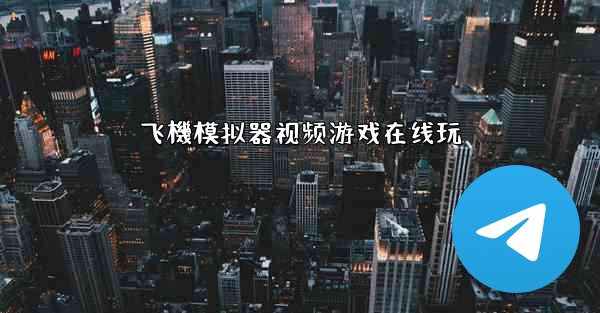飞機模拟器视频游戏在线玩