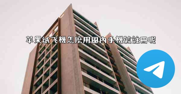 苹果纸飞機怎麼用國內手機號註冊呢