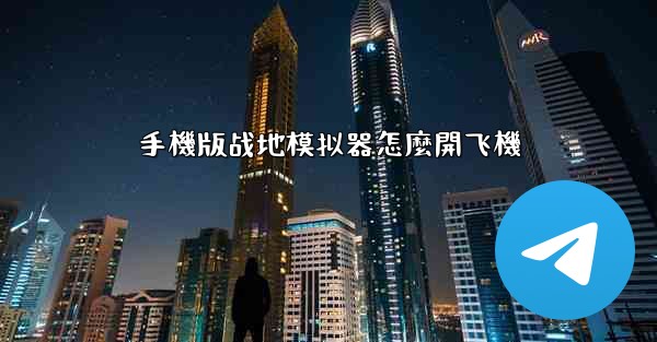 手機版战地模拟器怎麼開飞機