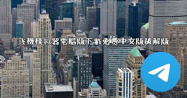 飞機模拟器電腦版下載免费中文版破解版