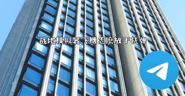 战地模拟器飞機怎麼放干扰弹