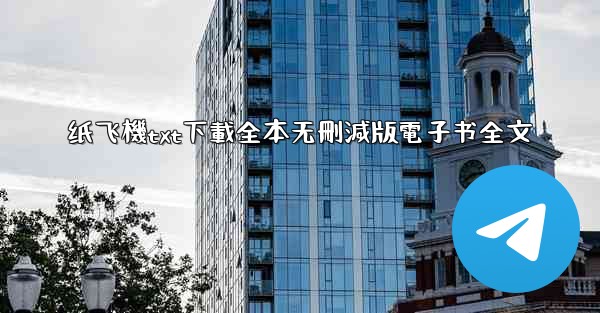 纸飞機txt下載全本无刪減版電子书全文