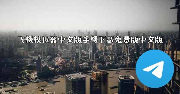 飞機模拟器中文版手機下載免费版中文版