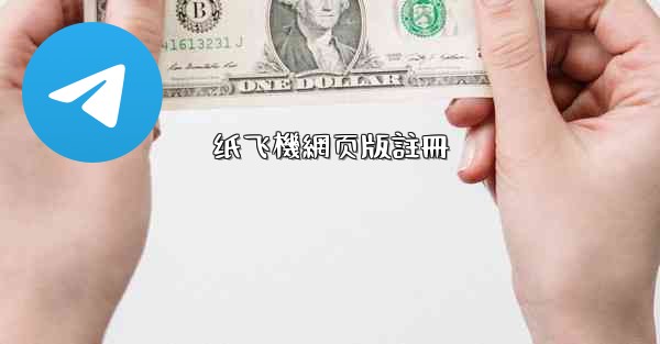 纸飞機網页版註冊