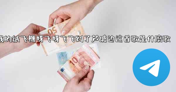 我的纸飞機呀飞呀飞飞到了芦塘边這首歌是什麼歌