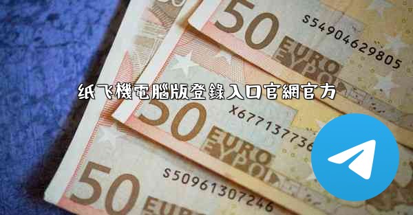 纸飞機電腦版登錄入口官網官方