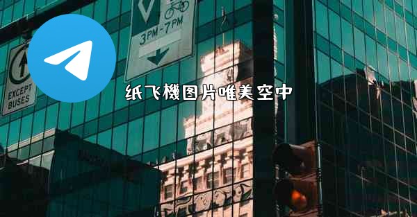 纸飞機图片唯美空中