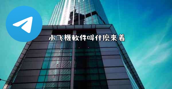 小飞機軟件叫什麼來着