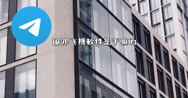 國外飞機軟件是干嘛的