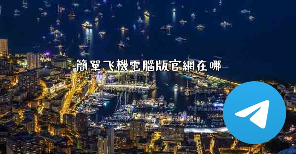 簡單飞機電腦版官網在哪