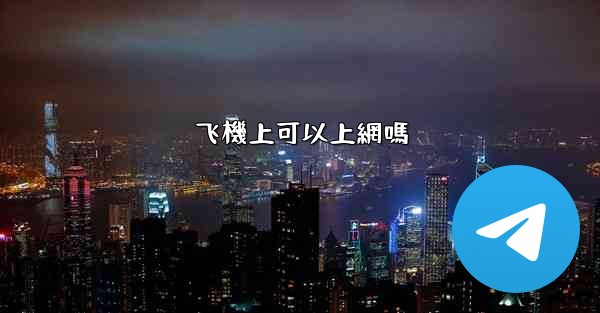 飞機上可以上網嗎