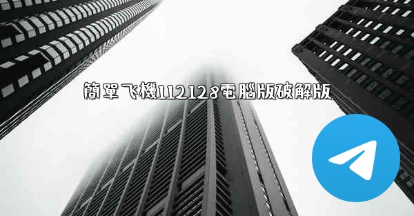簡單飞機112128電腦版破解版