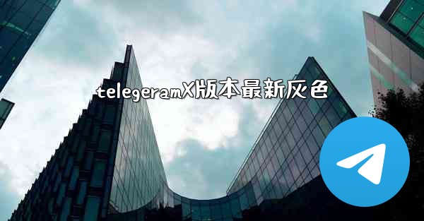 telegeramX版本最新灰色