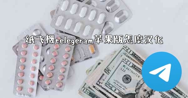 纸飞機telegeram苹果版怎麼汉化