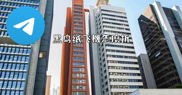 黑鸟纸飞機怎麼折