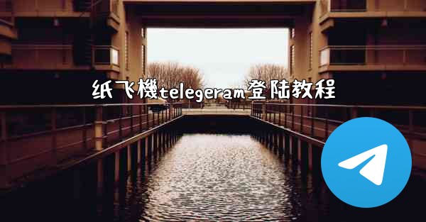 纸飞機telegeram登陆教程