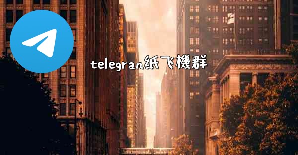 telegran纸飞機群