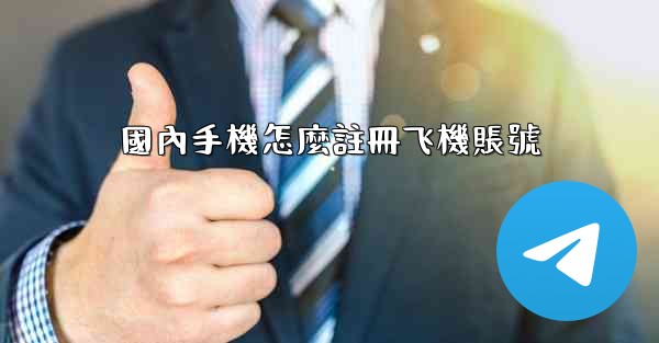 國內手機怎麼註冊飞機賬號