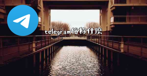 telegram俗称什麼