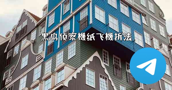 黑鸟侦察機纸飞機折法