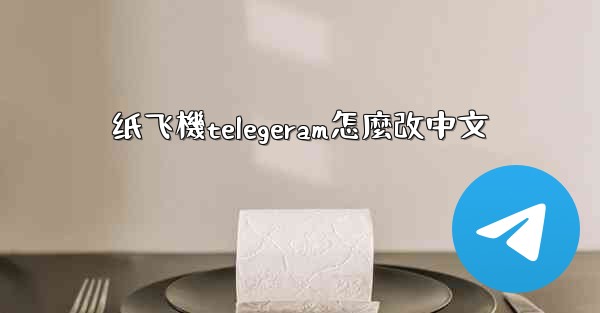 纸飞機telegeram怎麼改中文