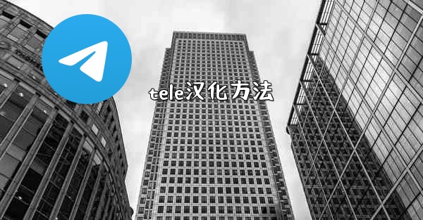tele汉化方法