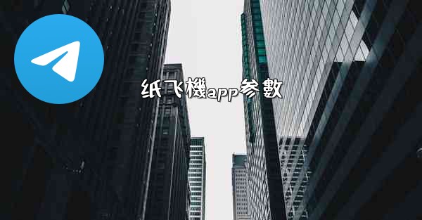 纸飞機app参數